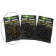 Korda Heli Bead Small Khaki - 20 stuks - rubberen kraal