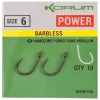 Korum Xpert Power - Barbless (size 6) Feederhaak