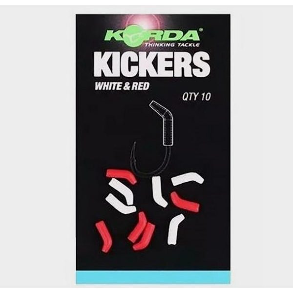 Korda Red / White Kickers Medium - haakuitlijner