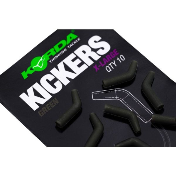 Korda Kickers XL Bloodworm Red Haak aligner 10 stuks