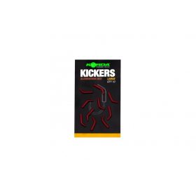   KORDA KICKERS LARGE BLOODWORM RED haak aligner 10 stuks/verpakking