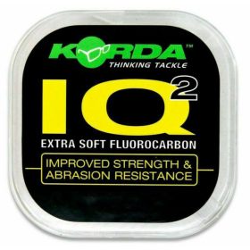   Korda IQ Extra Soft Fluorocarbon Hooklink 15lb - fluorocarbon boilie onderlijn