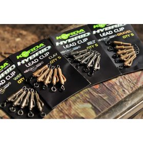 Korda Lead Clip Action Pack - Silt - loodclip set