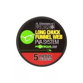   Korda Longchuck Funnel Web Hexmesh 5 m Refill - PVA navulling