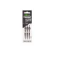 Korda Kable Leadcore Leader Hybrid Lead Clip QC Swivel Gravel Boili Montage 50cm 3 stuks