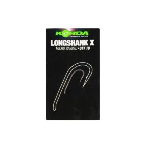 Korda Long Shank X Size 08 - karperhaak