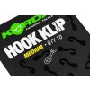 Korda Hook Klip M Snelsluiting 10 stuks
