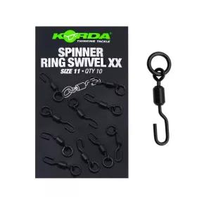 Korda Spinner Ring Swivel XX 11 Wartel 10 stuks