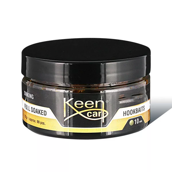 Keen Carp Monster-Crab Full Soaked Miniboilies 8mm - Mini volledig geweekt haakaas - Zee krab