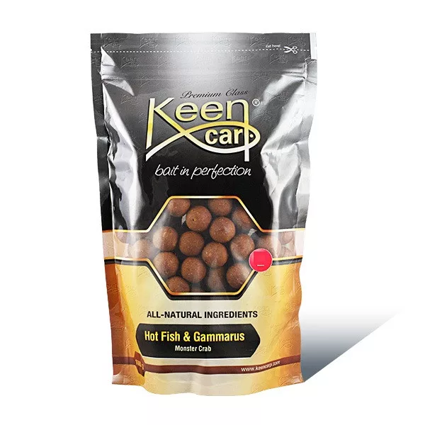 Keen Carp Hot Fish&Gammarus - Monster Crab 24mm - Zee krab boilie