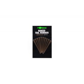 Korda Naked Tail Rubber Gravel/Clay Siliconen Huls 10 stuks