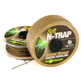   Korda N-Trap Soft 30lb Gravel Brown - karper onderlijnmateriaal