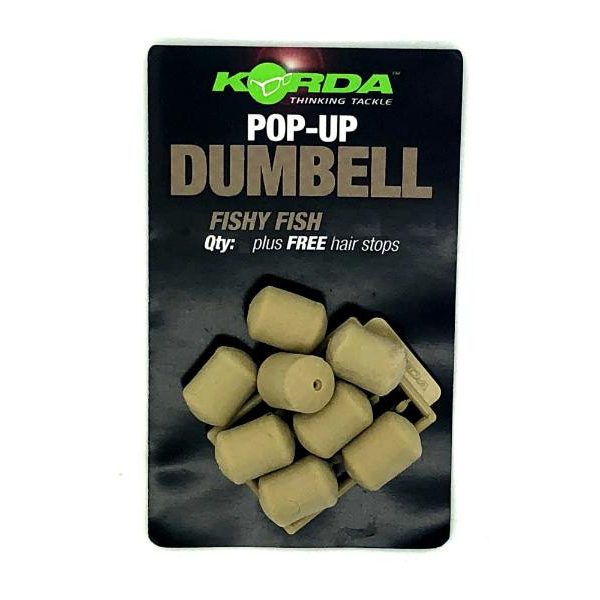 Korda Pop-up Dumbell Fishy Fish (8mm) - 10 stuks - kunstaasimitatie