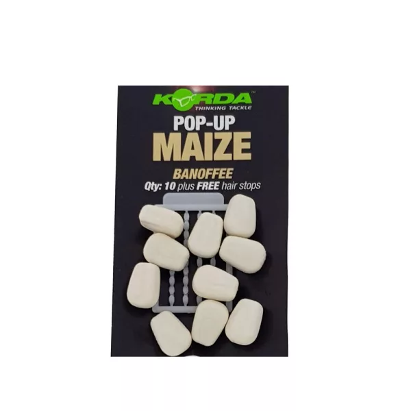 Korda Pop-up Maize Banoffee White Rubbermaïs