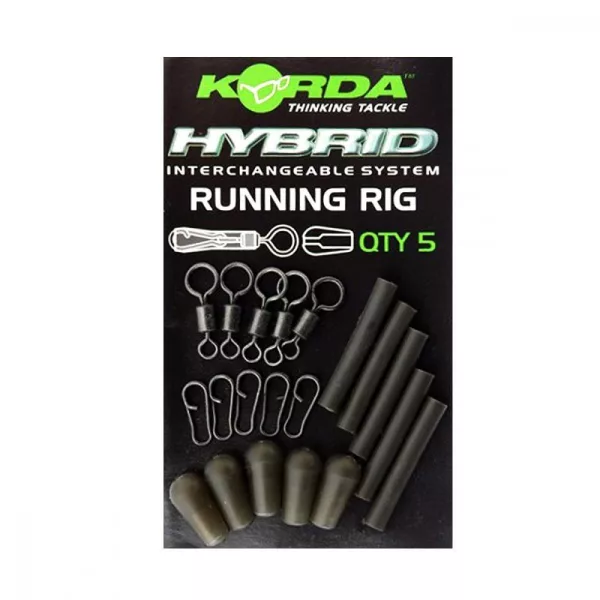 Korda Running Rig Glijdende Eindmontage Set