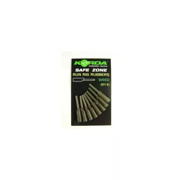 Korda Rubbers Weedy Green - groen - rubberen bel, rubberen conus