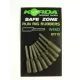 Korda Rubbers Weedy Green - groen - rubberen bel, rubberen conus