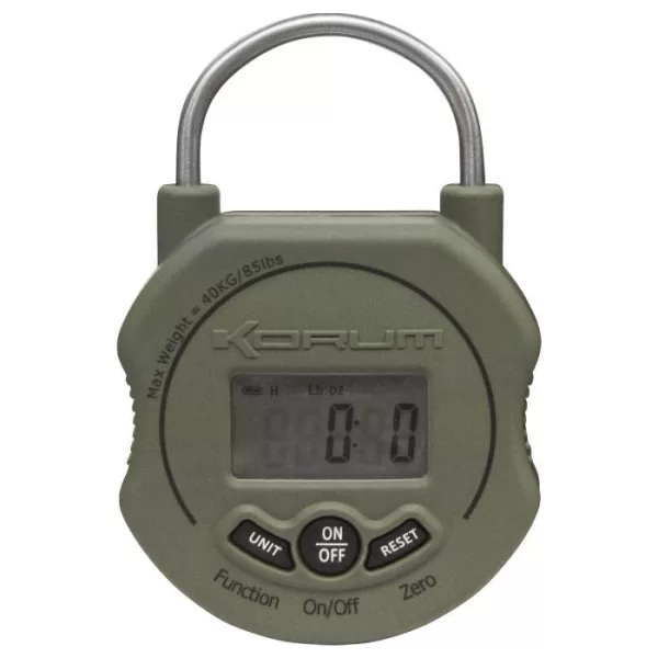 Korum Scales With Neoprene Carry Case Weegschaal