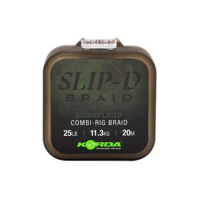   Korda Slip D Braid Gevlochten Gevlochten Voorlijnmateriaal 20m 25lb