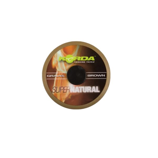 Korda Super Natural Gravel Brown Gevlochten Voorslag 18lb