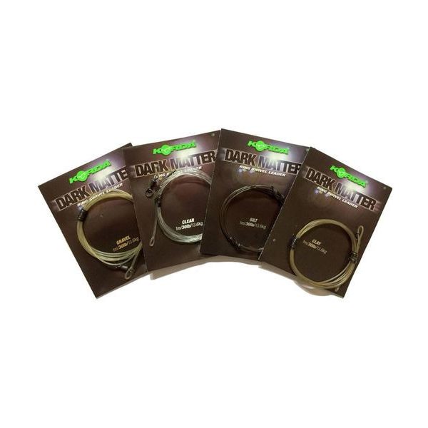 Korda Dark Matter Leader Heli Gravel 40lb Voorgeknoopte Boiliemontage