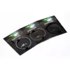 Korda Dark Matter Leader Ring Swivel Gravel Voorgemonteerde Karper Rig 50cm