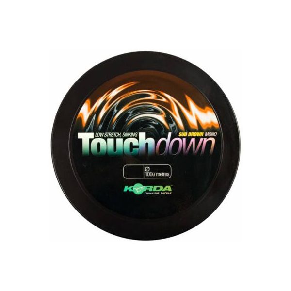 Korda Touchdown 15lb Bruin - monofil hoofdlijn voor karpervissen