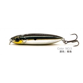   LUREFANS LAMDOU - Zinkend 12g/60mm, kleurcode 3 Sexy Shad plug
