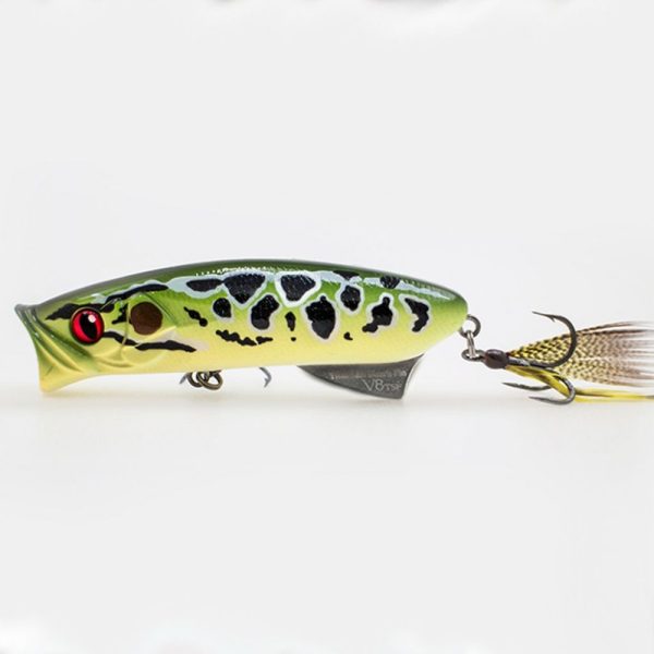 LUREFANS V8 - Popper 12g/80mm, 15 kleurcode Wobbler