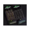 Korda Leadcore Leader Hybrid Lead Clip QC Swivel Gravel Voorgeknoopte Boilie Rig