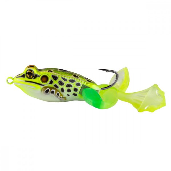 Livetarget The Ultimate Frog Stride Bait Floro Groen/Geel 5cm 21gr Kikker Kunstaas