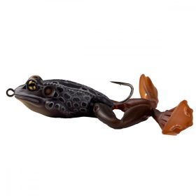   Livetarget The Ultimate Frog Stride Bait Zwart/Zwart 6,3cm 28gr Kikker Kunstaas