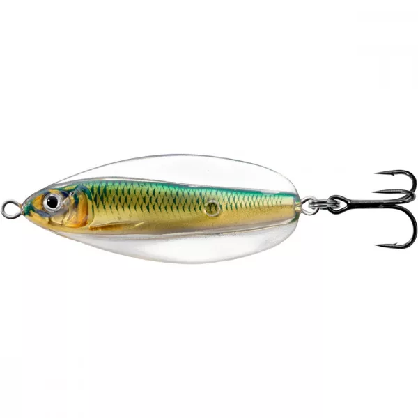 Livetarget Erratic Shiner Lepel Goud/Groen 14gr 6cm Wobbelende Lepel
