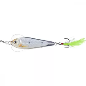   Livetarget Flutter Shad Jigging Lepel Glow/Parel 11gr 5cm Wobbelende Lepel