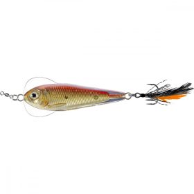   Livetarget Flutter Shad Jigging Lepel Goud/Rood 14gr 5,5cm Wobbelende Lepel