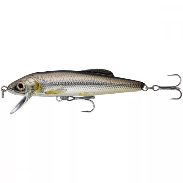 Livetarget Elrits Finesse Jerkbait Zilver/Zwart 6cm 11gr Wobbler