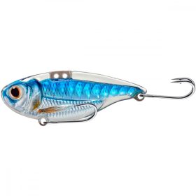   Livetarget Sonic Shad Blade Bait Zilver/Blauw 5cm 11gr Verticale Kunstvis