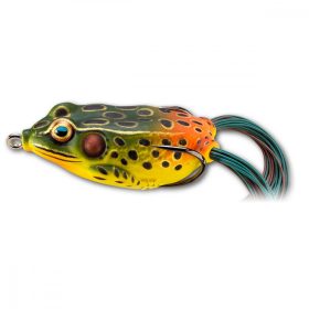   Livetarget Frog Walking Bait Emerald/Red 4,5cm 7gr Kikker kunstaas