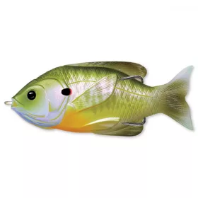   Livetarget Sunfish Walking Bait Natuurlijk/Groen Bluegill 7,5cm 12gr Zonnebaars Kunstaas