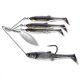 Livetarget Minnow Spinner Rig Paars Parelmoer/Zilver Klein 7gr Spinnerbait