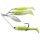 Livetarget Minnow Spinner Rig Chartreuse/Zilver Klein 11gr Spinnerbait