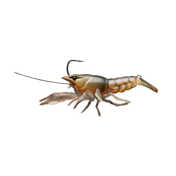 Livetarget Live Craw Finess Bait Orange Pumpkin 7,5cm 14gr Kreeftimitatie