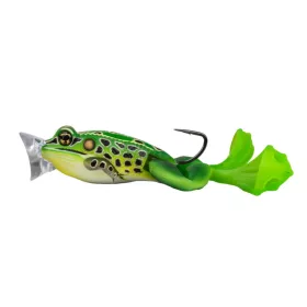   Livetarget The Ultimate Frog Popper Bait Green Yellow 5cm 21gr Kikkerimitatie
