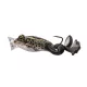 Livetarget The Ultimate Frog Popper Bait Brown Black 5cm 21gr Kikkerimitatie
