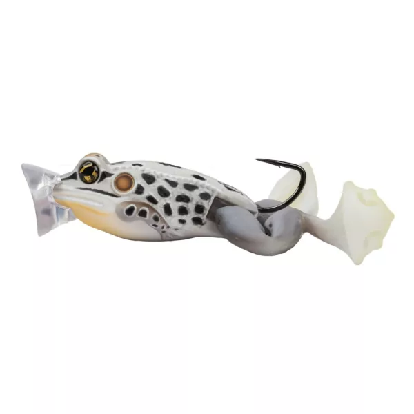Livetarget The Ultimate Kikker Popper Aas Albino-Wit 6,3cm 28gr Kikker Imitatie