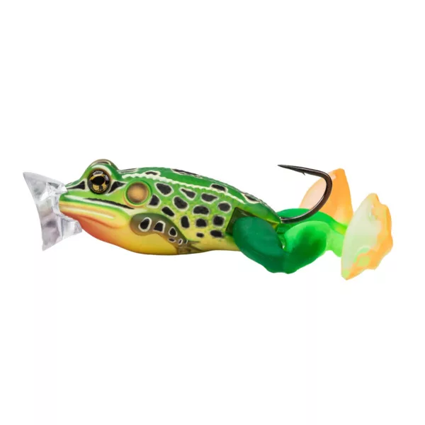 Livetarget The Ultimate Kikker Popper Aas Smaragd-Rood 6,3cm 28gr Kikker Imitatie