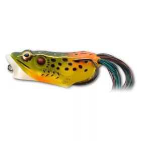   Livetarget Frog Popper Emerald Red 5,5cm 11gr Zwevende Kikker Imitatie