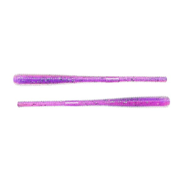 Livetarget 11,4cm Finesse Worm Paars-Roze Wormimitatie 4st