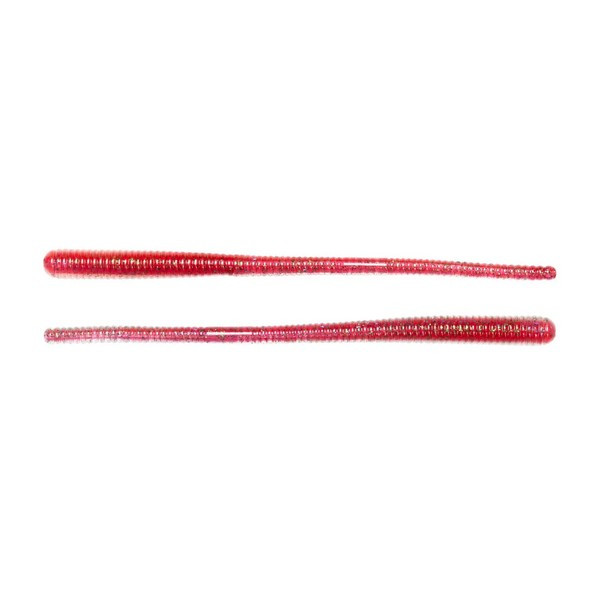 Livetarget 14cm Finesse Worm Rood-Rood Wormimitatie 4st