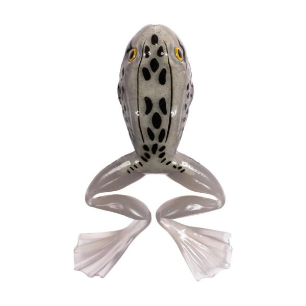 Livetarget Freestyle Frog Grijs-Wit 5cm Kikker Imitatie 4st